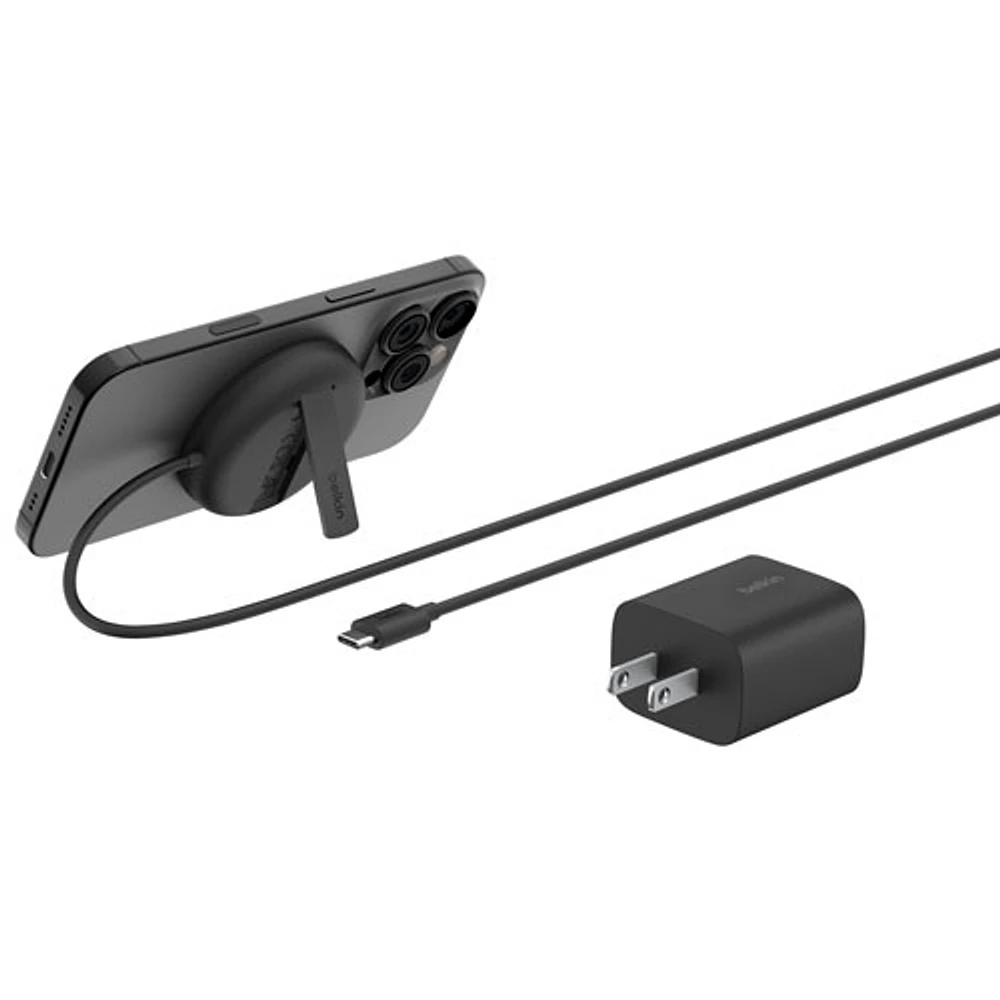 Belkin 15W Qi2 Wireless Magnetic Charging Pad - Black