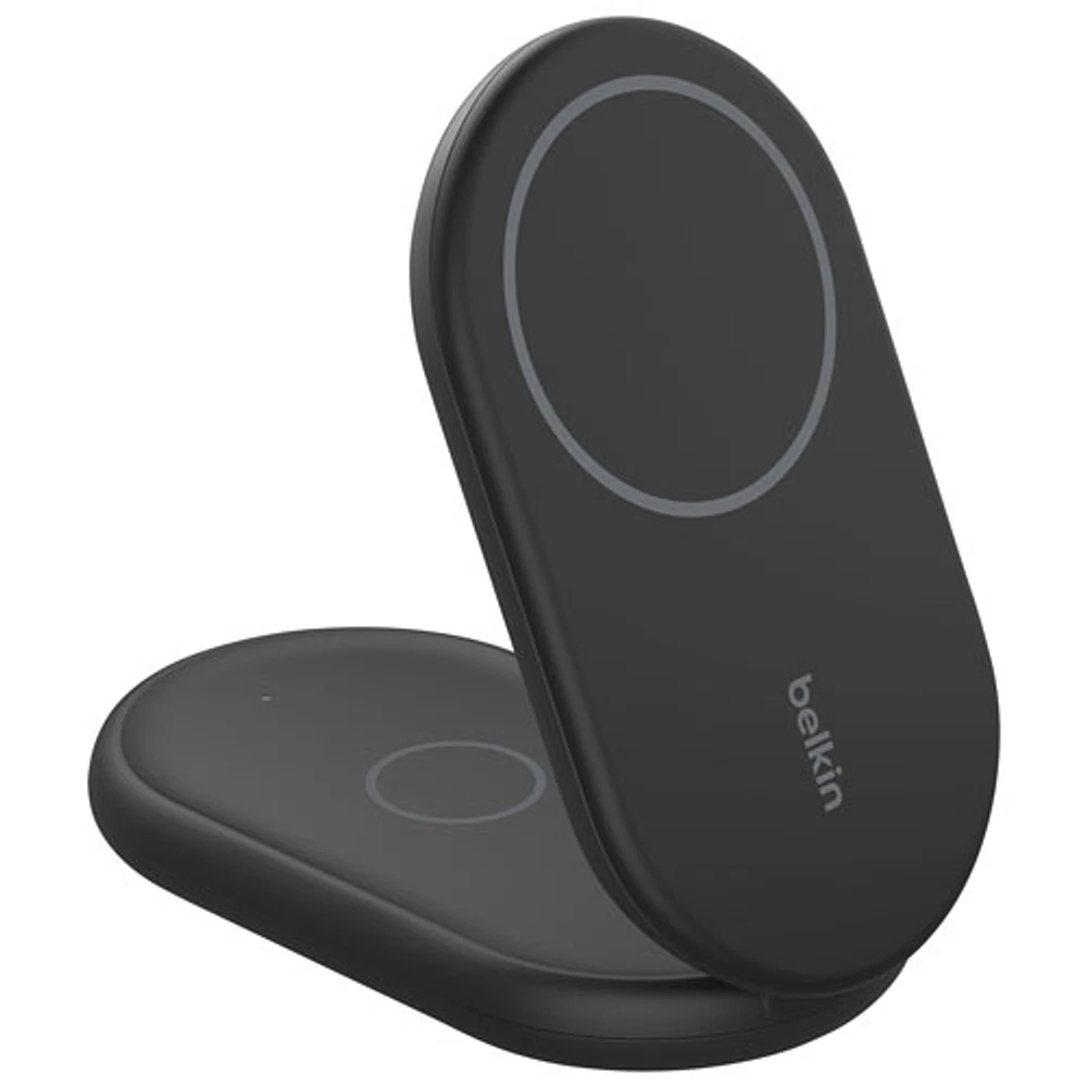 Belkin 2-in-1 15W Qi2 Wireless Foldable Charging Stand
