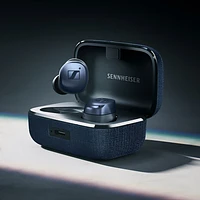 Sennheiser Momentum 4 In-Ear Noise Cancelling Truly Wireless Headphones - Denim