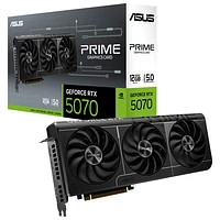 Carte graphique Prime GeForce RTX 5070 12 Go GDDR7 d'ASUS
