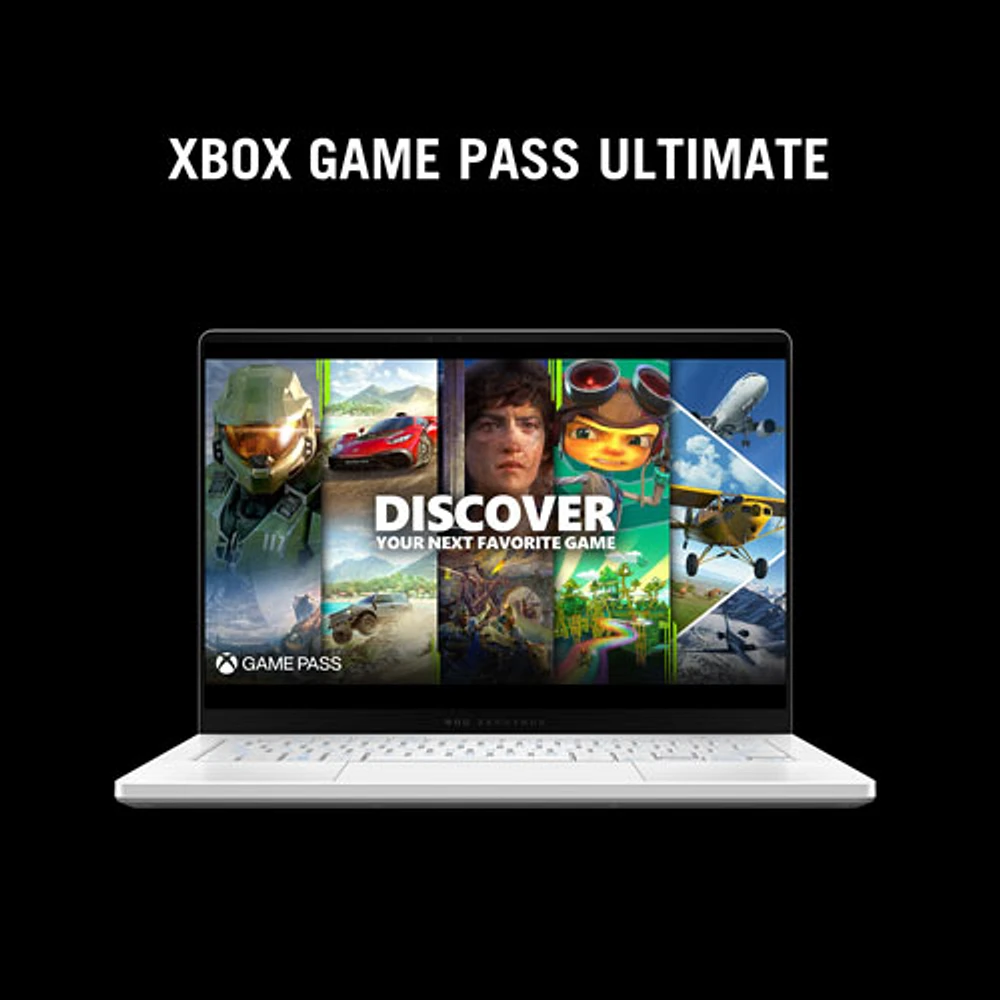 ASUS ROG Zephyrus G14 14" Gaming Laptop - Platinum White (AMD Ryzen AI 9 HX 370/32GB RAM/1TB SSD/Windows 11 Home)