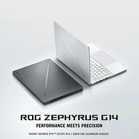 ASUS ROG Zephyrus G14 14" Gaming Laptop - Platinum White (AMD Ryzen AI 9 HX 370/32GB RAM/1TB SSD/Windows 11 Home)