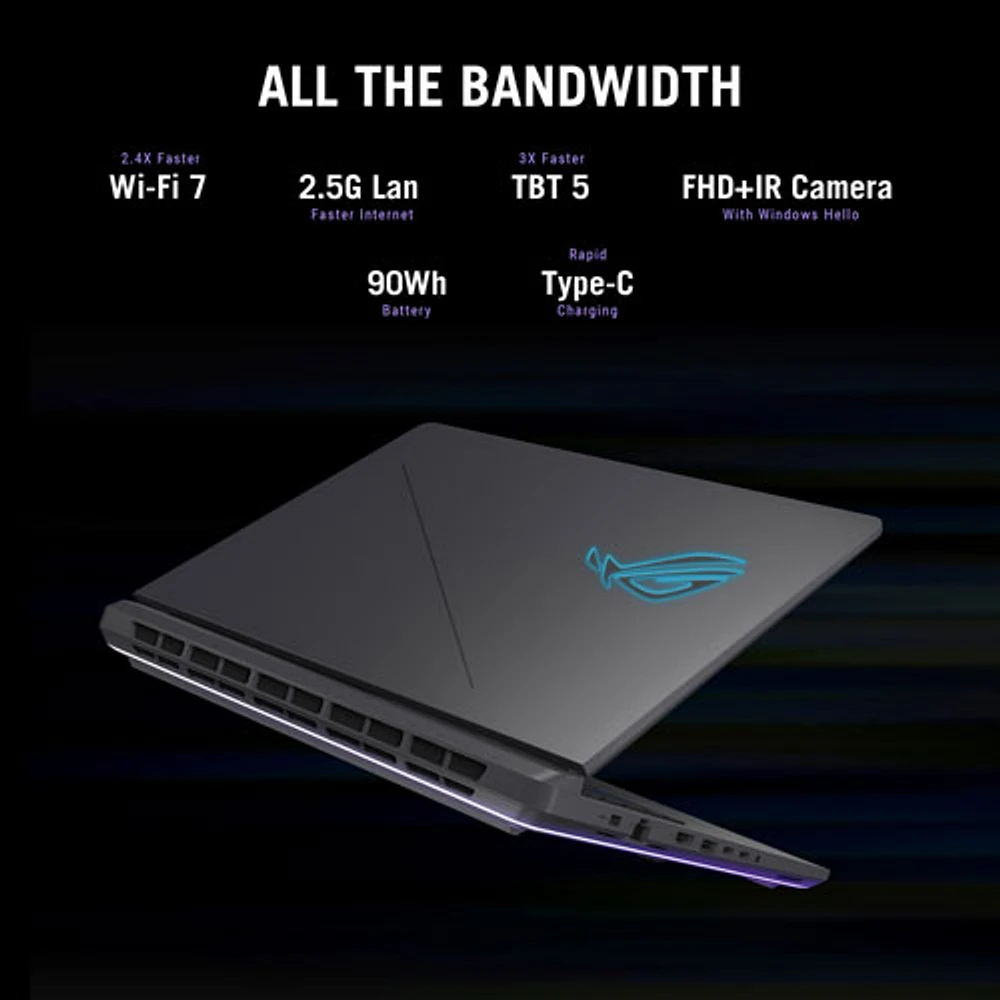 ASUS ROG Strix G16 16" Gaming Laptop - Eclipse Grey (Intel Core Ultra 9 275HX/32GB RAM/1TB SSD/RTX 5080)