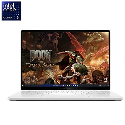 ASUS ROG Zephyrus G16 16" Gaming Laptop - Platinum White (Intel Core Ultra 9 285H /64GB RAM/2TB SSD/RTX 5080)