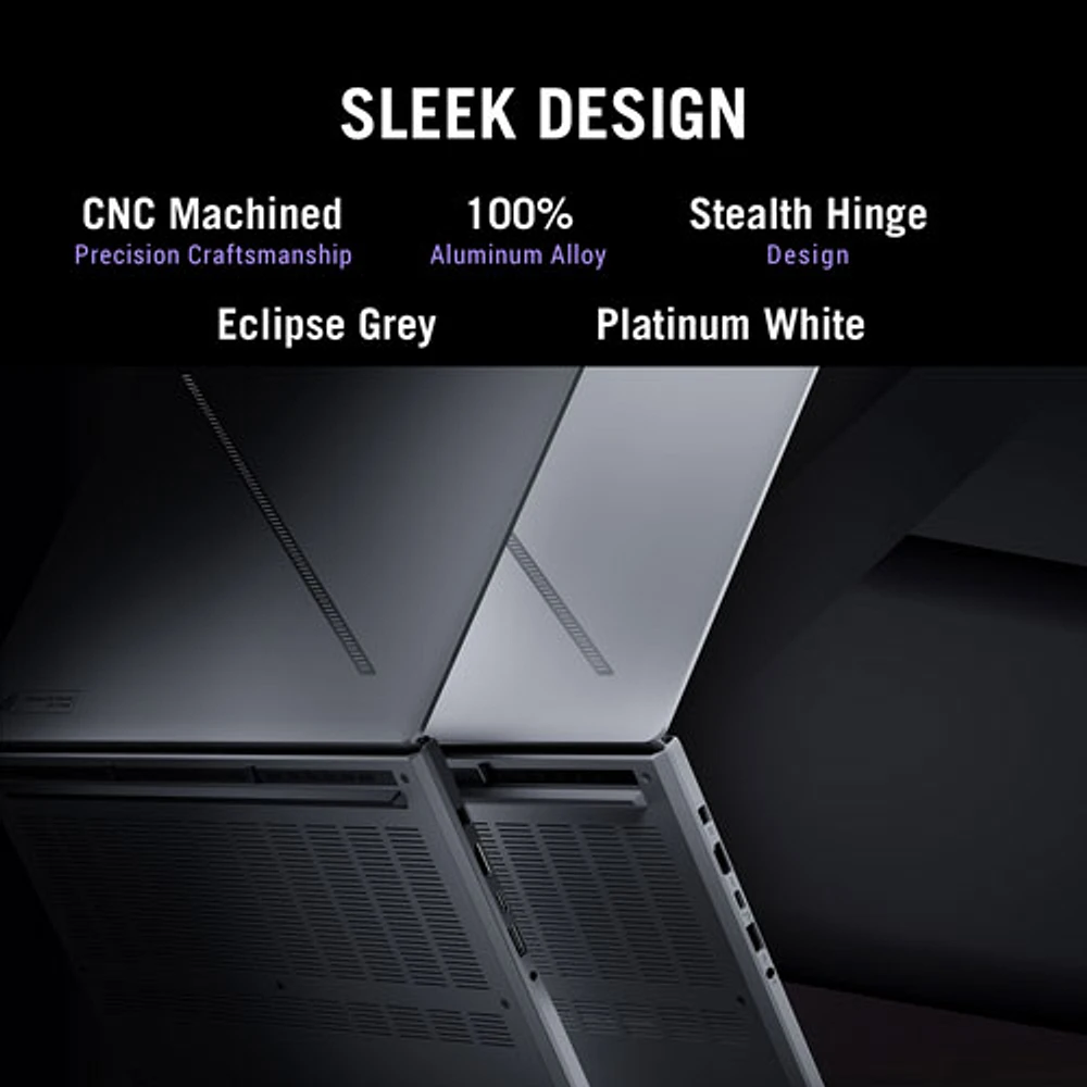ASUS ROG Zephyrus G16 16" Gaming Laptop - Platinum White (Intel Core Ultra 9 285H /64GB RAM/2TB SSD/RTX 5080)
