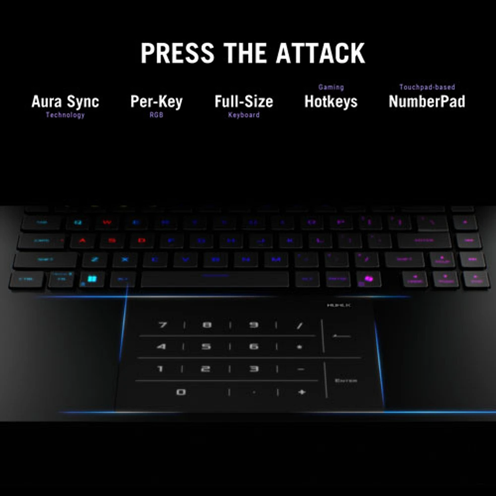 ASUS ROG Strix SCAR 16" Gaming Laptop - Off Black (Intel Core Ultra 9 275HX/64GB RAM/4TB SSD/RTX 5090)