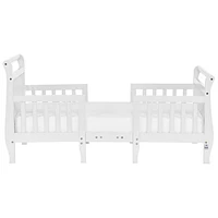 Lit d'enfant transformable 3-en-1 Emma de Dream On Me - Jeune enfant - Blanc