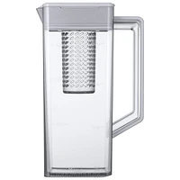 Samsung 36" 22.5 Cu. Ft. French Door Refrigerator w/ Water Dispenser & 9" AI Home Screen (RF90F23BECRAA) - SS