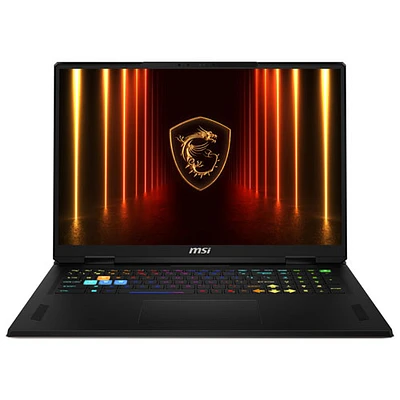 MSI Vector A18 HX 18" Gaming Laptop (AMD Ryzen 9 9955HX/32GB RAM/1TB SSD/GeForce RTX 5070TI) -Only at Best Buy