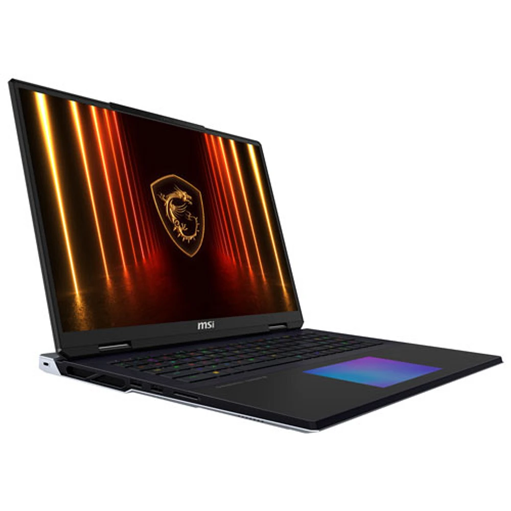 Portable de jeu Titan 18 HX 18 po de MSI - Noir (Core Ultra9-285HX d'Intel/RAM 96 Go/SSD 6 To/ GeForce RTX 5090)