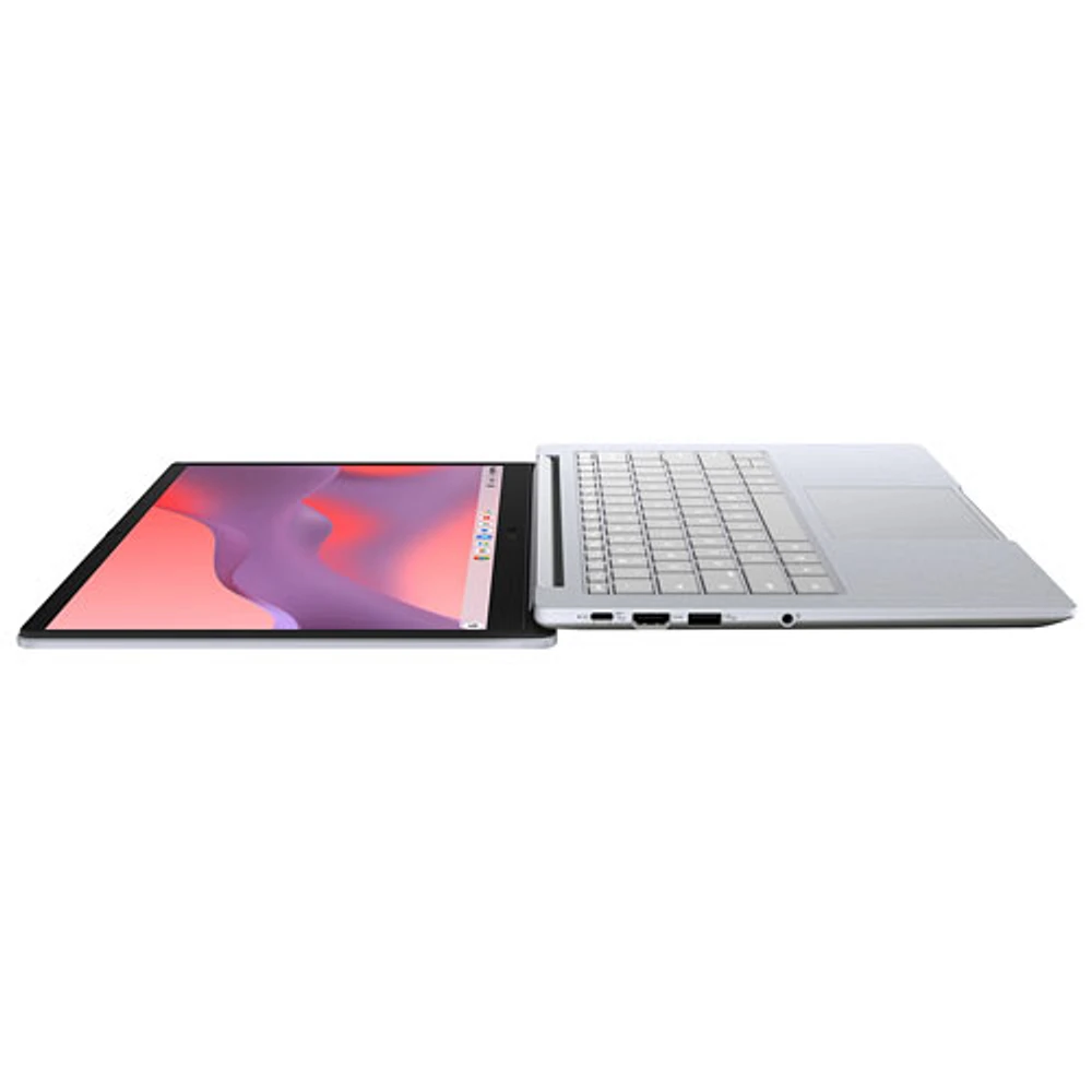 Chromebook 14 po CX14 d'ASUS - Gris pur (Celeron N4500 d'Intel/RAM 4 Go/eMMC 64 Go/ChromeOS)