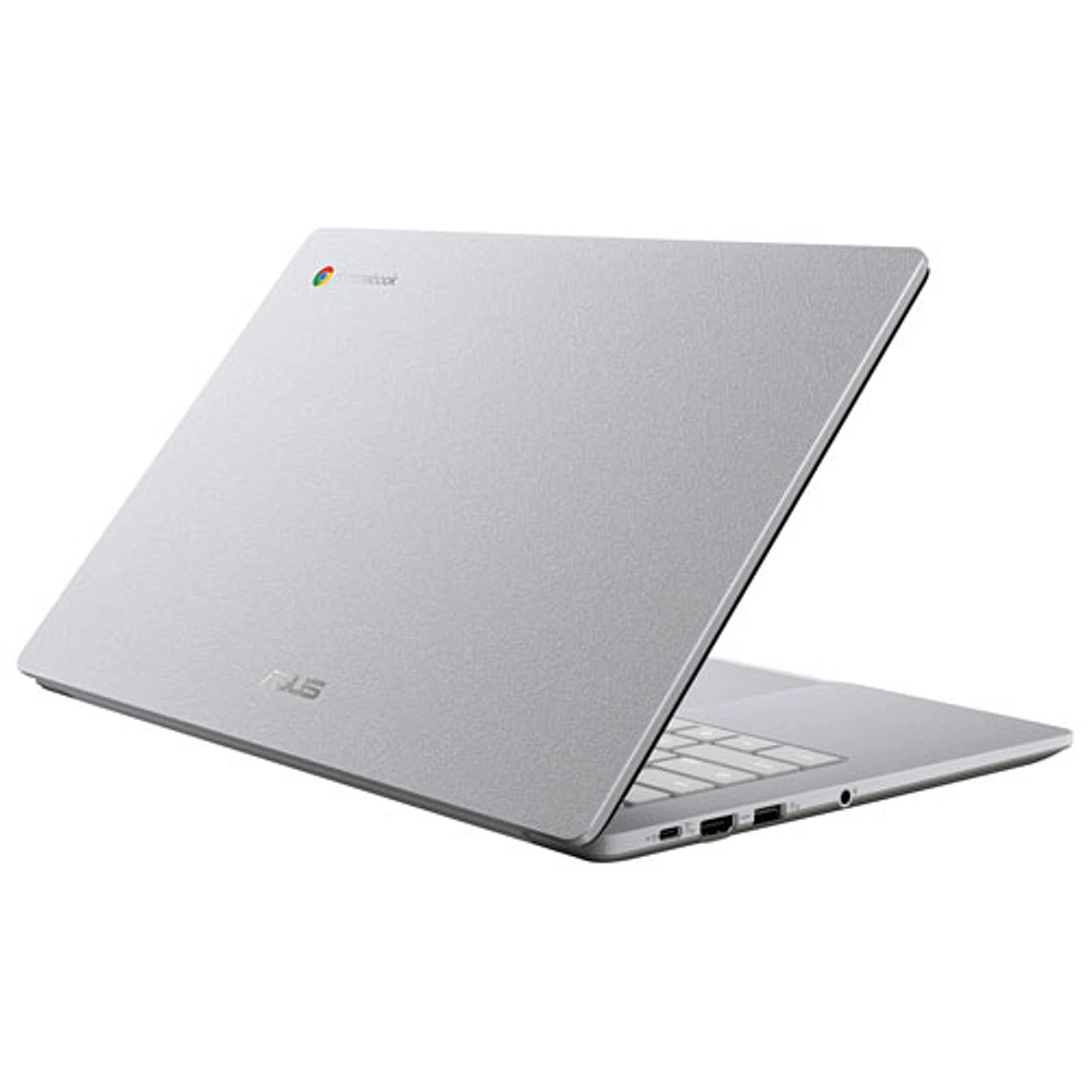 Chromebook 14 po CX14 d'ASUS - Gris pur (Celeron N4500 d'Intel/RAM 4 Go/eMMC 64 Go/ChromeOS)