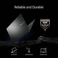 Portable professionnel de 15,6 po Vivobook Go 15 d'ASUS - Noir mixte (Core i3-N100 d'Intel/RAM 4 Go/SSD 128 Go/Windows 11 Famille)