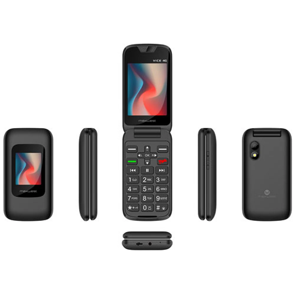 Maxwest Vice 4G LTE - Black - Unlocked