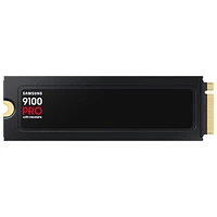 Disque dur interne NVMe PCI-e 9100 Pro de 2 To de Samsung avec dissipateur thermique (MZ-VAP2T0CW)