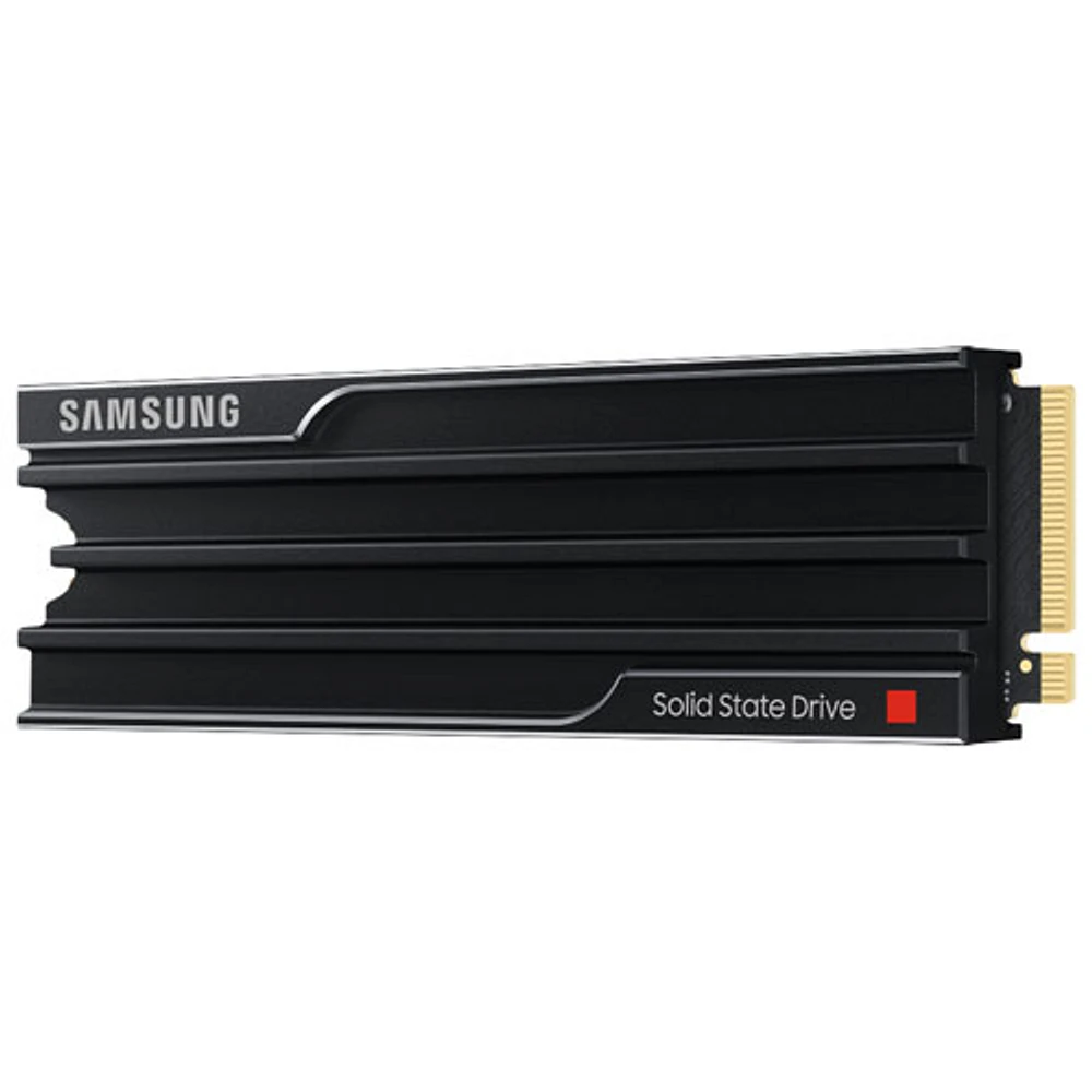 Disque dur interne NVMe PCI-e 9100 Pro de 2 To de Samsung avec dissipateur thermique (MZ-VAP2T0CW)