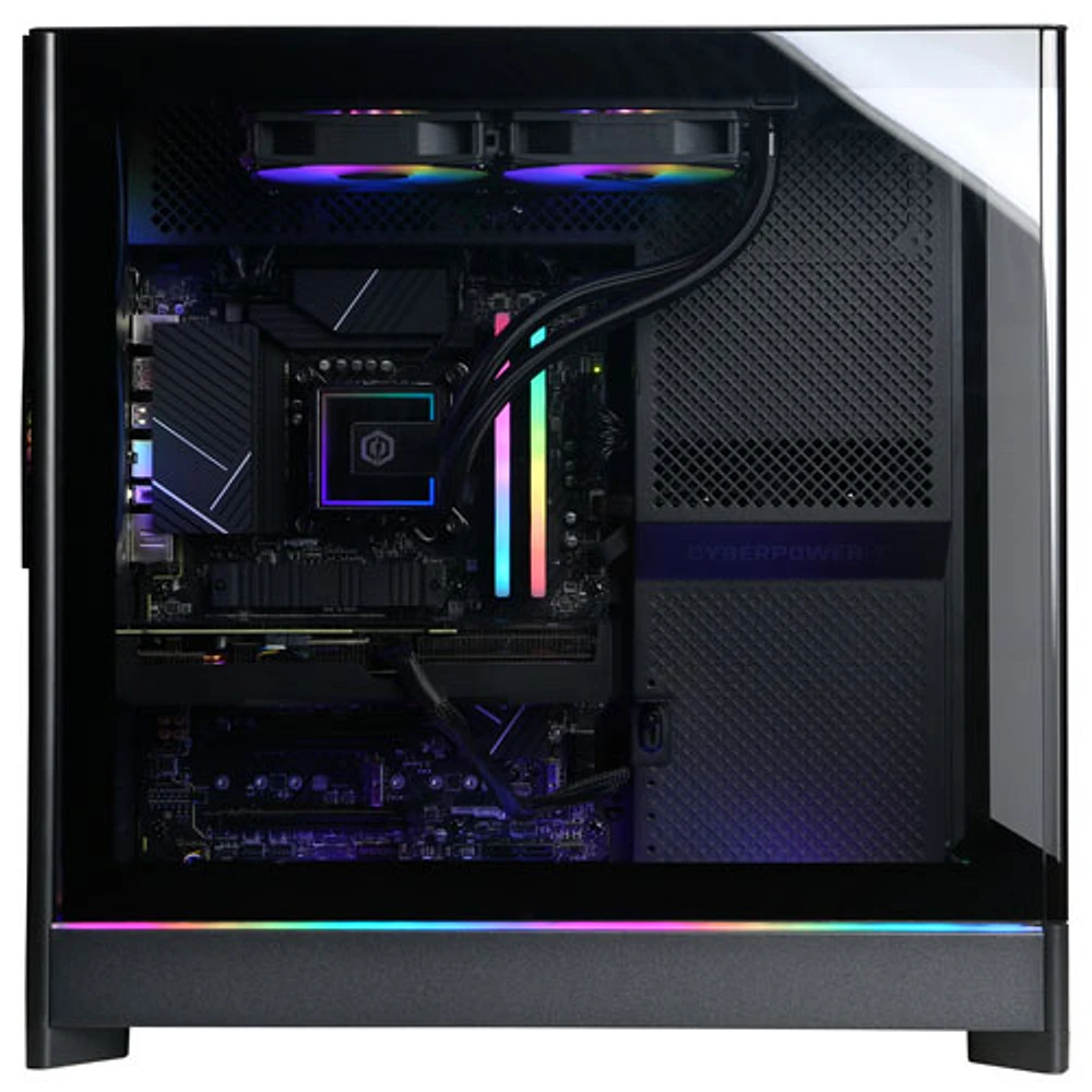 Ordinateur de jeu Gamer Supreme de CyberPowerPC (Core i7-14700KF d'Intel/RAM 32 Go/SSD 2 To/RTX 5070) - Anglais