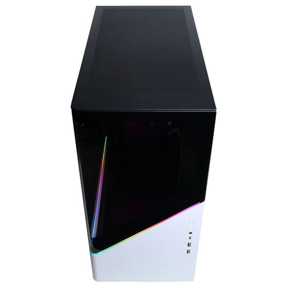 CyberPowerPC Gamer Master Gaming PC - White (AMD Ryzen 7 9700X/16GB RAM/2TB SSD/RTX 5060 Ti) - English