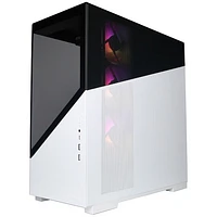 CyberPowerPC Gamer Master Gaming PC - White (AMD Ryzen 7 9700X/16GB RAM/2TB SSD/RTX 5060 Ti) - English