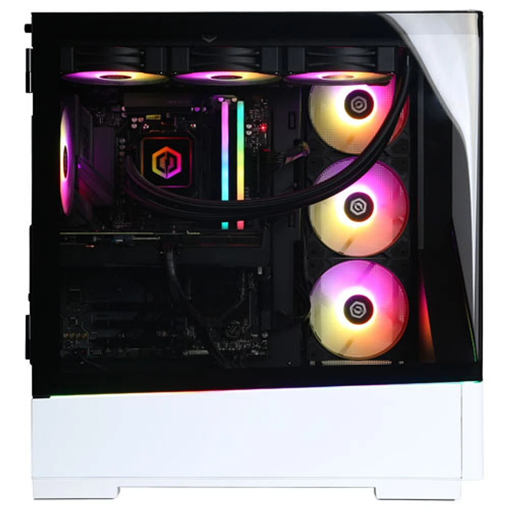 CyberPowerPC Gamer Supreme Gaming PC - White (AMD Ryzen 7 9800X3D/32GB RAM/2TB SSD/RTX 5070) - English