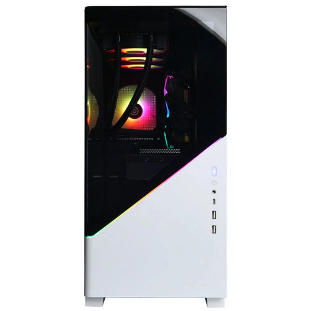 CyberPowerPC Gamer Supreme Gaming PC - White (AMD Ryzen 7 9800X3D/32GB RAM/2TB SSD/RTX 5070) - English