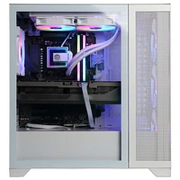 Ordinateur de jeu Gamer Supreme CyberPowerPC - Blanc (Ryzen 9 9900X AMD/RAM 32 Go/SSD 2 To/GeForce RTX 5080) - Anglais
