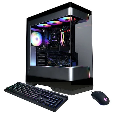 CyberPowerPC Gamer Supreme Gaming PC (AMD Ryzen 7 7800X3D/32GB RAM/2TB SSD/Radeon RX 9070 XT) - Eng