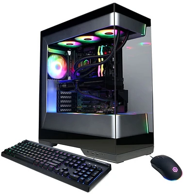 CyberPowerPC Gamer Supreme Gaming PC (AMD Ryzen 7 9800X3D/32GB RAM/2TB SSD/GeForce RTX 5070 Ti) - Eng
