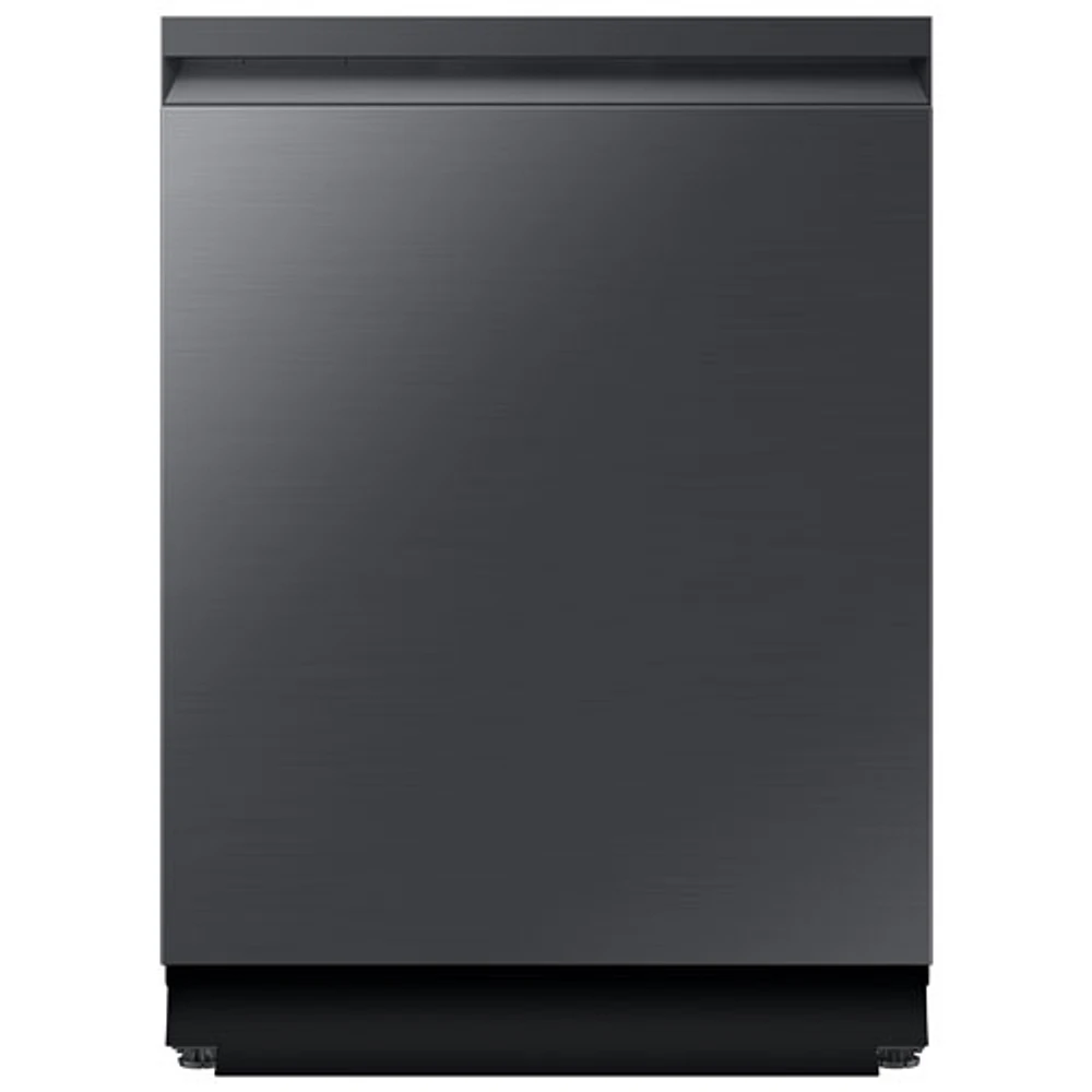 Samsung 24" 38dB Built-In Dishwasher with AI Wash & Third Rack (DW90F89T0UMTAA) - Matte Black Stainless