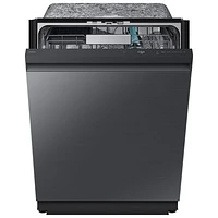 Samsung 24" 38dB Built-In Dishwasher with AI Wash & Third Rack (DW90F89T0UMTAA) - Matte Black Stainless