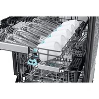 Samsung 24" 38dB Built-In Dishwasher with AI Wash & Third Rack (DW90F89T0UMTAA) - Matte Black Stainless