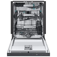 Samsung 24" 38dB Built-In Dishwasher with AI Wash & Third Rack (DW90F89T0UMTAA) - Matte Black Stainless