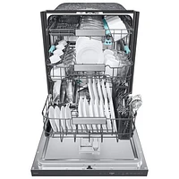 Samsung 24" 38dB Built-In Dishwasher with AI Wash & Third Rack (DW90F89T0UMTAA) - Matte Black Stainless