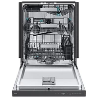 Samsung 24" 38dB Built-In Dishwasher w/ AI Wash, Auto Open Door & Third Rack (DW90F89P0USRAA) - Stainless