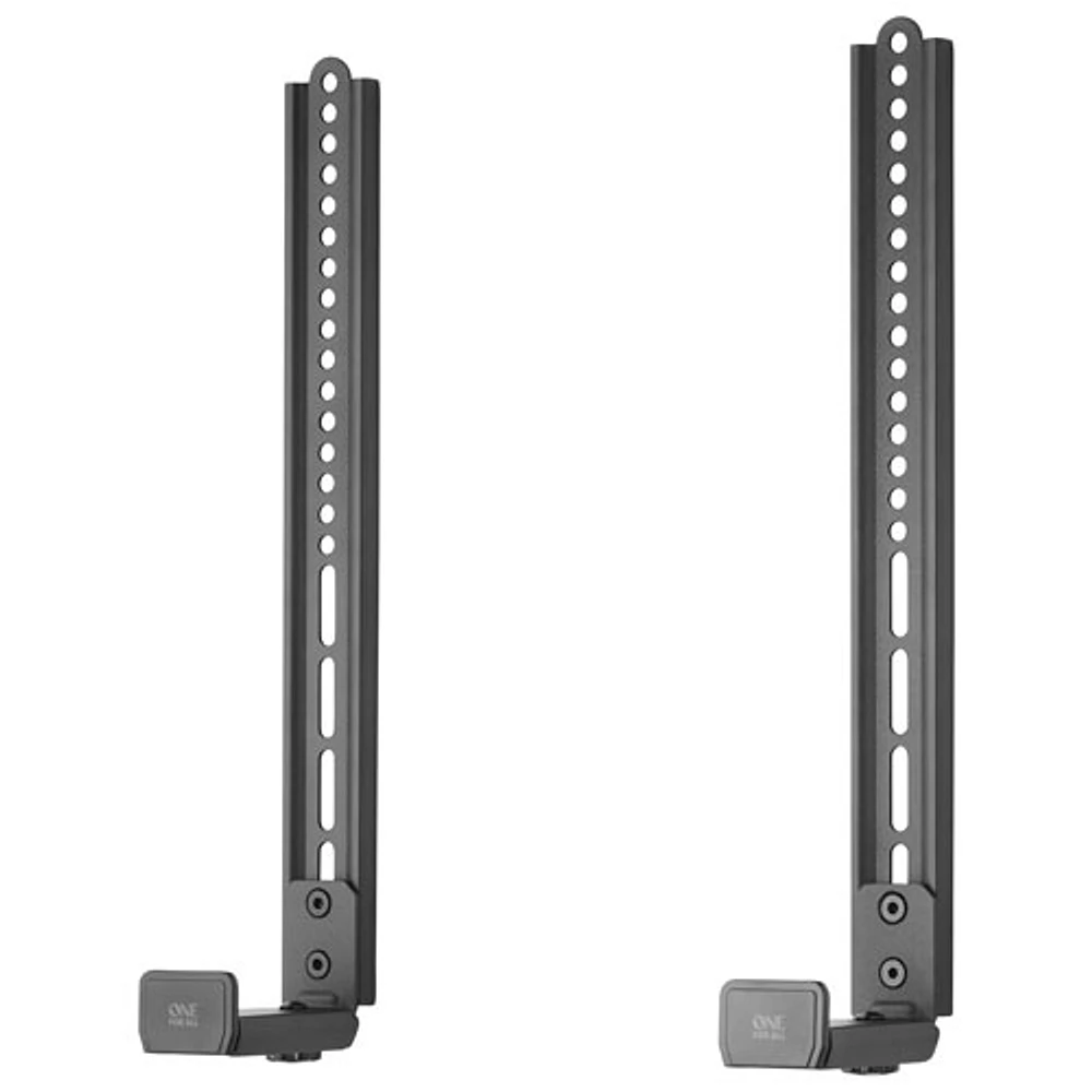One For All Universal Turn Soundbar Holder - Black
