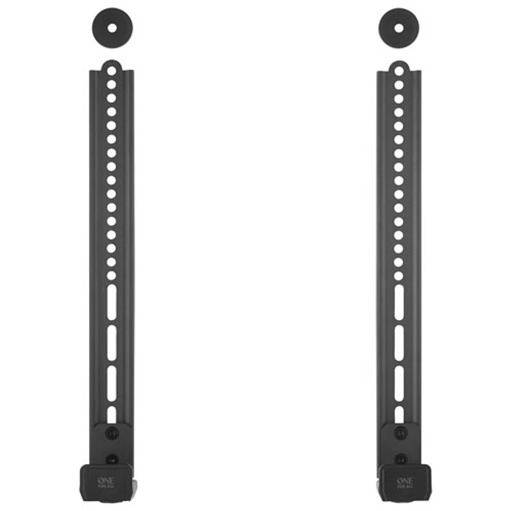 One For All Universal Turn Soundbar Holder - Black