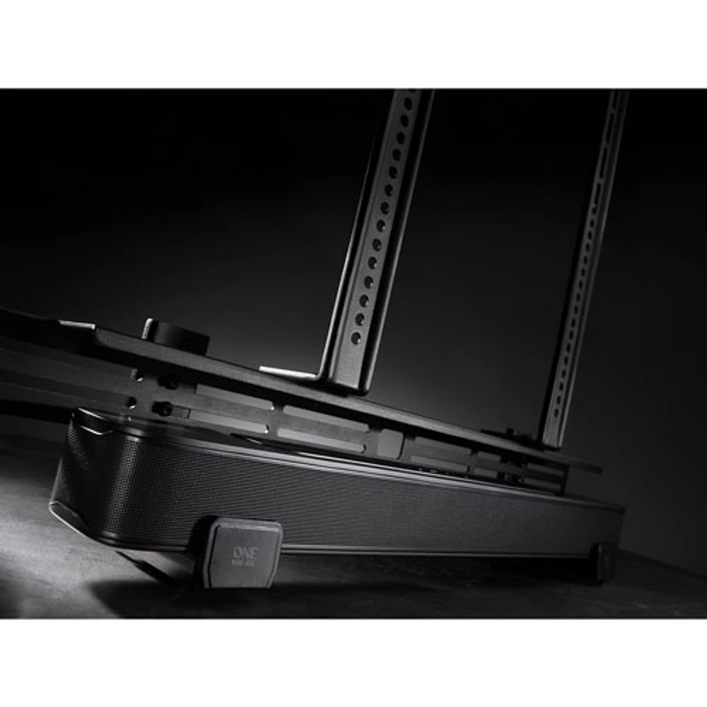 One For All Universal Turn/Flush Soundbar Holder - Black