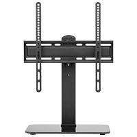 One For All Table Top TV Stand with 32"-55" Swivel TV Mount - Black