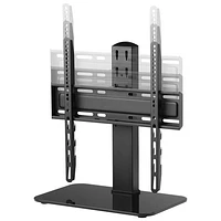 One For All Table Top TV Stand with 32"-55" Swivel TV Mount - Black