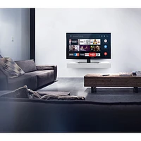One For All Table Top TV Stand with 32"-55" Swivel TV Mount - Black