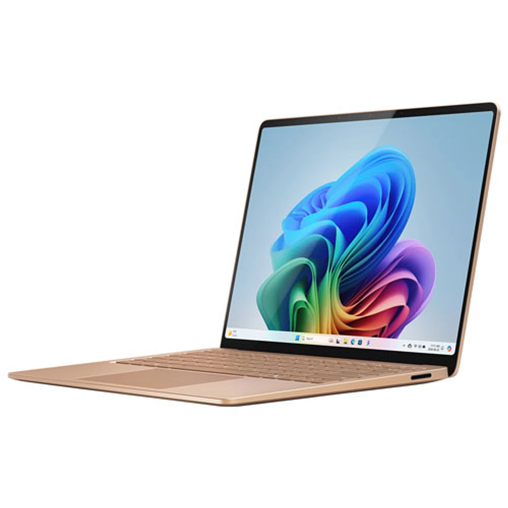 Portable Surface Laptop Copilot+ PC à écran tactile de 13,8 po de Microsoft (Snapdragon X Plus/mémoire vive de 16 Go/disque SSD de 512 Go) 2025 - Dune - Ang