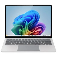 Portable Surface Laptop Copilot+ PC à écran tactile de 13,8 po de Microsoft (Snapdragon X Elite/mémoire vive de 16 Go/disque SSD de 512 Go) 2025 - Platine - Ang