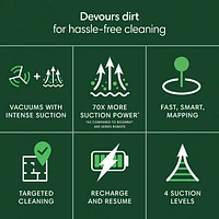 iRobot Roomba 105 Vac Wi-Fi Connected Robot Vacuum - Black