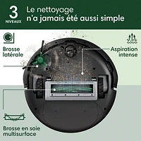 iRobot Roomba 105 Vac Wi-Fi Connected Robot Vacuum - Black