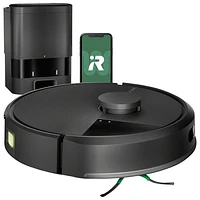 iRobot Roomba 105 Vac Wi-Fi Connected Self-Empty Robot Vacuum - Black