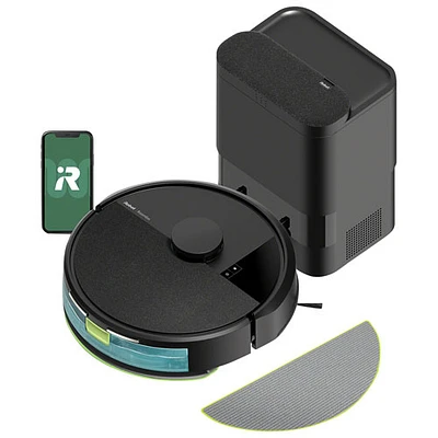 iRobot Roomba 105 Combo Wi-Fi Connected Self-Empty Robot Vacuum & Mop - Black