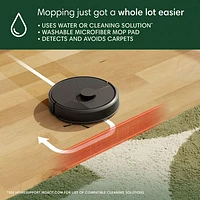 iRobot Roomba 105 Combo Wi-Fi Connected Self-Empty Robot Vacuum & Mop - Black