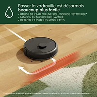 iRobot Roomba 105 Combo Wi-Fi Connected Self-Empty Robot Vacuum & Mop - Black