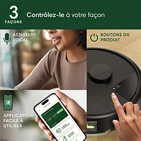 iRobot Roomba 105 Combo Wi-Fi Connected Self-Empty Robot Vacuum & Mop - Black