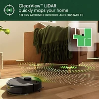 iRobot Roomba 105 Combo Wi-Fi Connected Self-Empty Robot Vacuum & Mop - Black